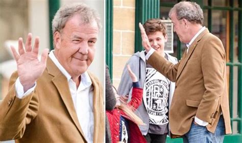 Jeremy clarkson is 'heartbroken' after his car of 13 years broke down, as he branded it a 'loyal jeremy clarkson posing alongside a range rover (image: Jeremy Clarkson high-fives young fan after pulling out of ...