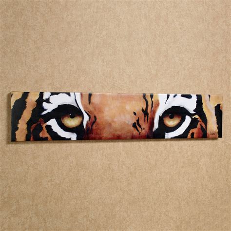 Tiger Eyes Canvas Art
