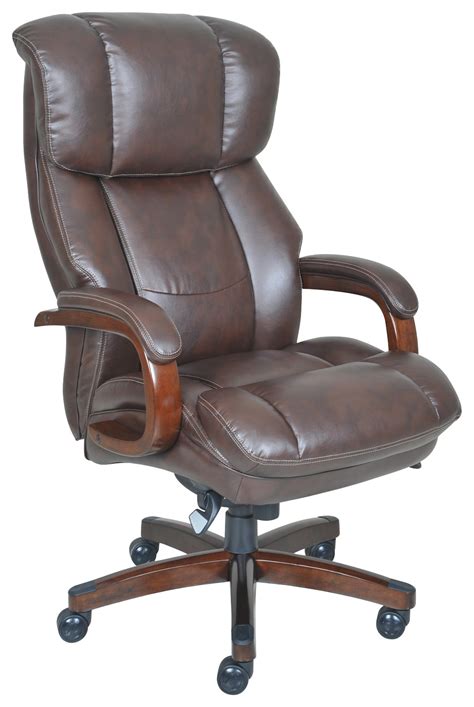 Big and tall gaming chair. La-Z Boy Big & Tall Bonded Leather Executive Chair Biscuit ...