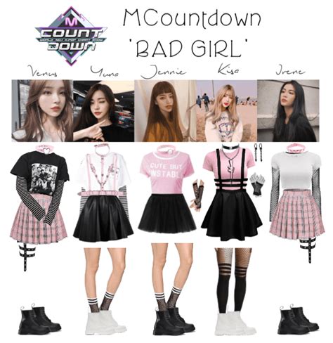 Nikita Mcountdown Live Bad Girl Fashion Outfits Kpop Fashion Outfits Kpop Fashion