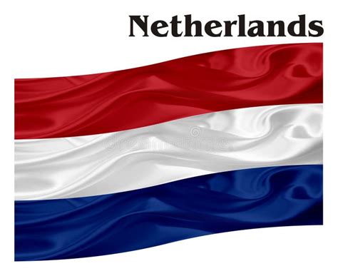 flag of netherlands with a word stock illustration illustration of color object 94175116