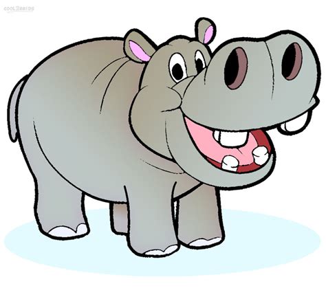 Printable Hippo Coloring Pages For Kids Cool2bkids