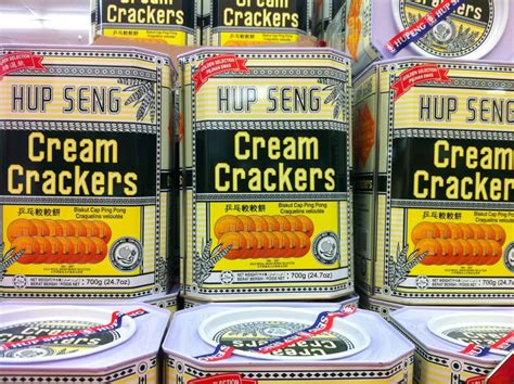 Biscuit and crackers manufacturer hup seng has rubbished these allegations. Hup Seng Cream Crackers | Cream crackers, Crackers, Cream ...