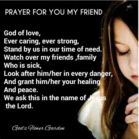 Grant me this gift, i pray; Prayer for sick friend.. | Pray | Pinterest | I pray, Mom ...