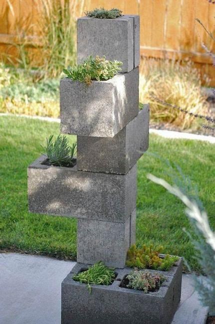 Cinder Block Fountain