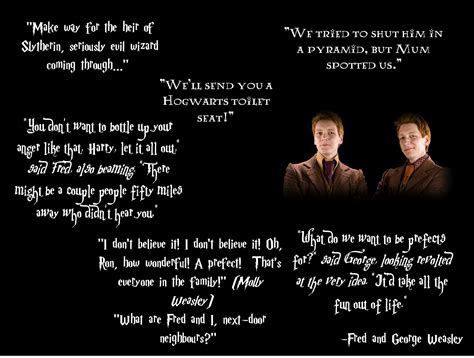 Day 2 My Favourite Characters Were Fred And George They Were