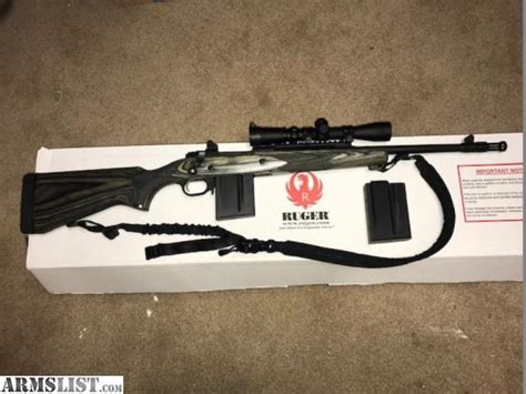 Armslist For Sale Ruger Gunsight Scout 308762 Rifle With Scope