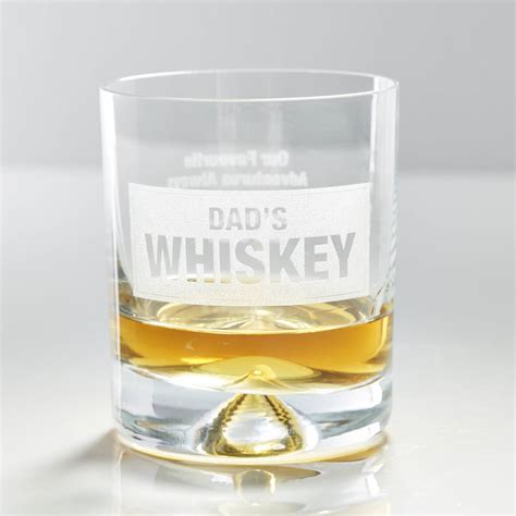 Personalised Whiskey Glass By Sophia Victoria Joy