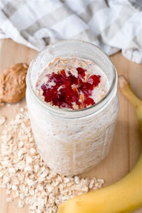 Vegan Peanut Butter And Jelly Overnight Oats Plating Pixels