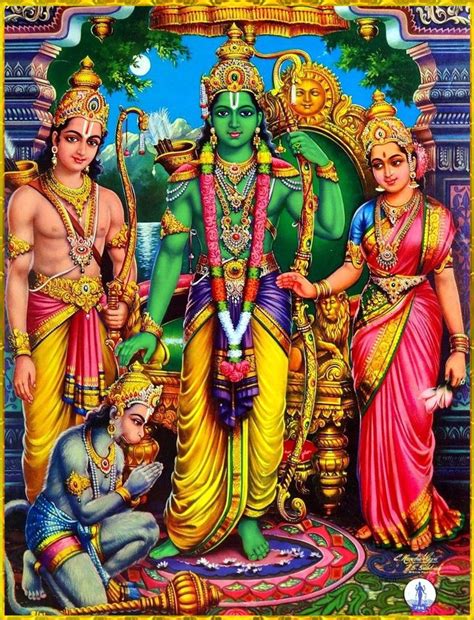 ☀ Sita Ram Lakshman Hanuman ॐ ☀ His Transcendental Acts Are