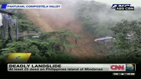 Landslide Kills 25 On Philippine Island Ravaged By Rain Cnn