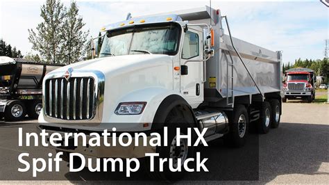 International Hx615 Tri Axle Dump Truck Maxim Truck And Trailer Youtube