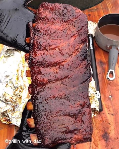 My Go To Method When Wrapping Ribs A Few Slices Of Butter Sugar In