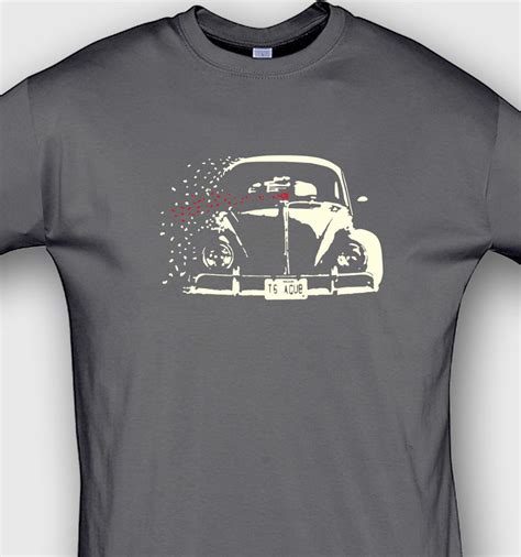 Beetle T Shirt Classic Car Type 1 1302 1200 Artwork Air Cooled Tshirt Ebay Camisas