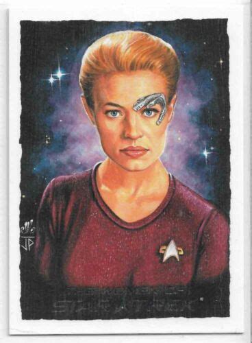 2010 Rittenhouse Women Of Star Trek Seven Of Nine Artifex Insert Card
