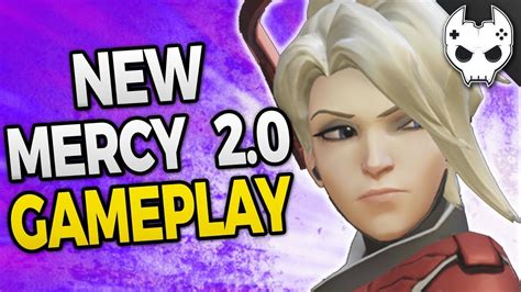 Overwatch New Mercy 20 Gameplay New Ultimate And Abilities Youtube
