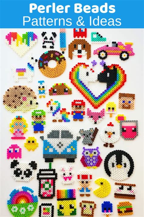 Pixel Craft With Perler Beads More Than 50 Super Cool Patterns