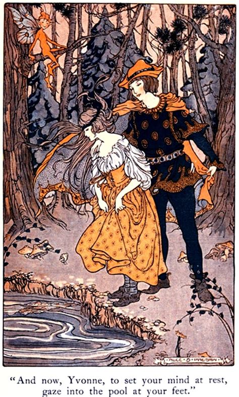 Art By Alice B Preston 1920 From The Green Forest Fairy Book In