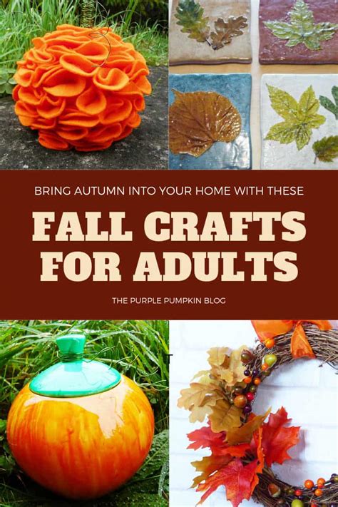 fantastic autumn crafts for adults to make fall crafts for adults