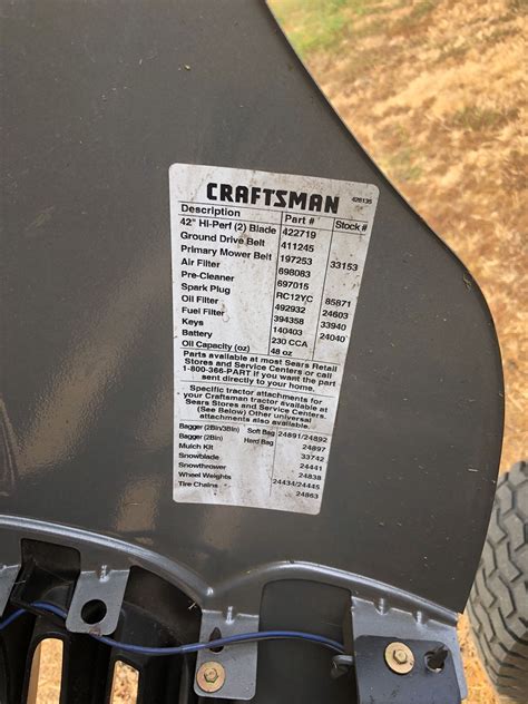 Craftsman Lts2000 Lawnmower For Sale In Rochester Wa Offerup