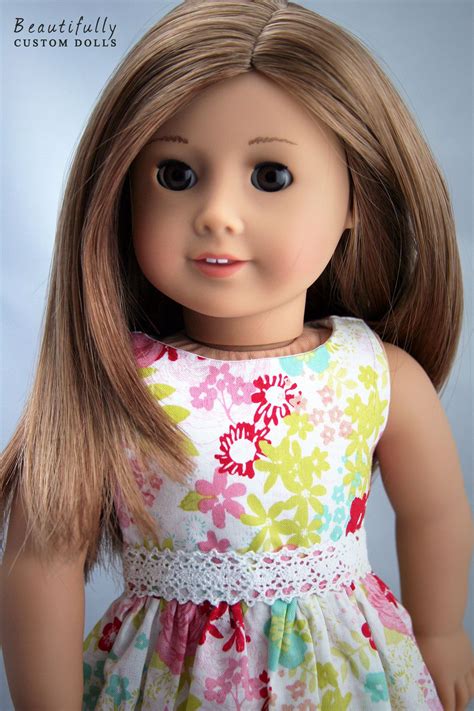 American Girl Truly Me 49 Doll With Original Clothing Earrings Dark