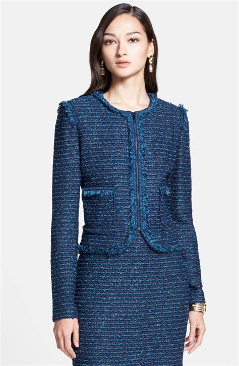 Free Shipping And Returns On St John Collection Bouclé Tweed Knit