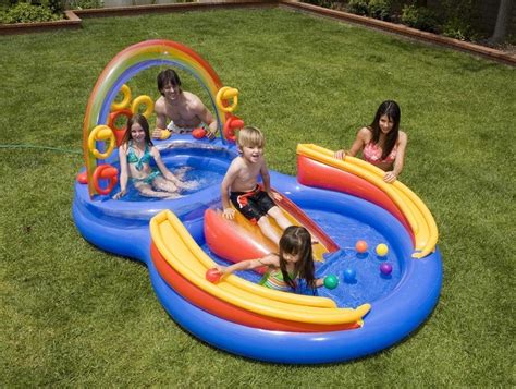 Intex Rainbow Ring Pool Play Center Only 4180 Free Shipping