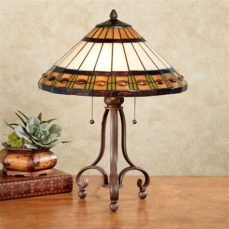 Teegan Stained Glass Table Lamp