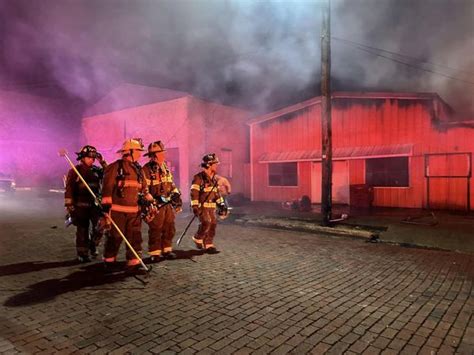 Fire Heavily Damages Honey Grove Commercial Building