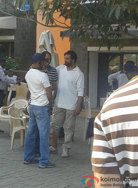 Akshay Kumar Spotted While Shooting For Gabbar Koimoi