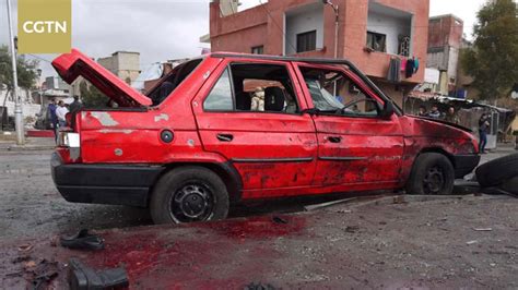 40 Iraqis Killed As Twin Blasts Hit Damascus Old City Cgtn