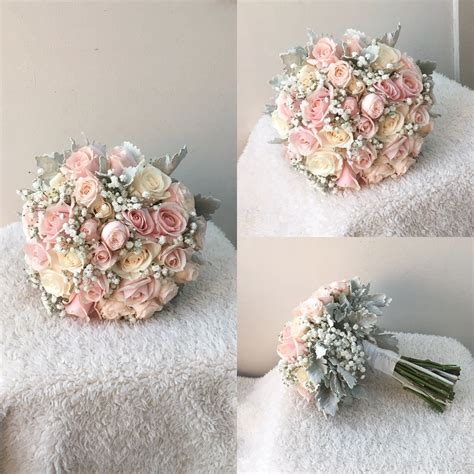 A Mixture Of Pink Ivory And White Bouquet 1000 Flower Bouquet