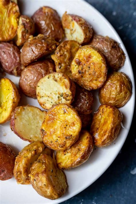 Crispy Air Fryer Parmesan Potatoes Tasty Air Fryer Recipes