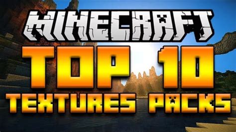 Top 10 Minecraft Texture Packs Minecraft 112 Packfolder Hd