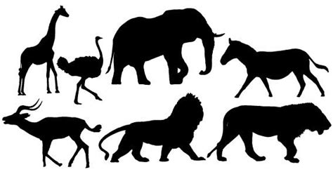 13 African Animal Templates Images Animal Cut Out Template African