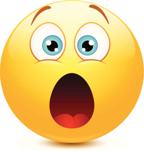 Surprised Shocked Face Emoji