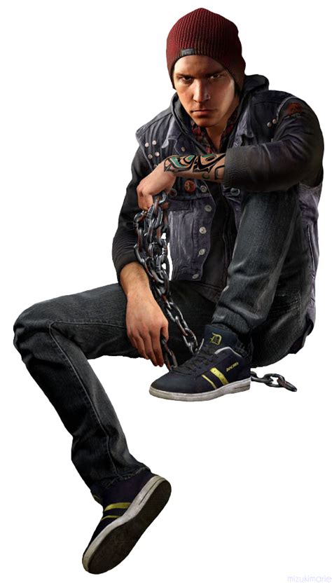 Infamous Second Son Delsin Rowe Render Cutout 2 By Mizukimarie On