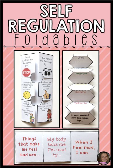 These Self Regulation Foldables Are A Great Way To Teach Students To