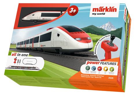 Märklin My World Coffret De Départ Train Rapide Suisse Märklin