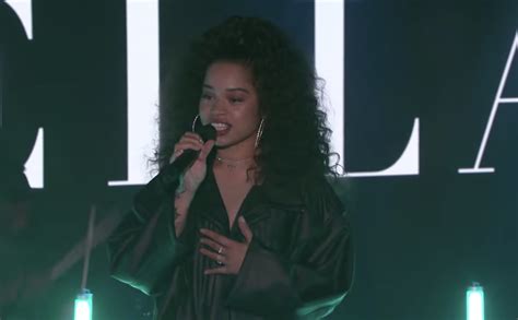 Ella Mai Sings Bood Up On Tv For The First Time Watch Stereogum