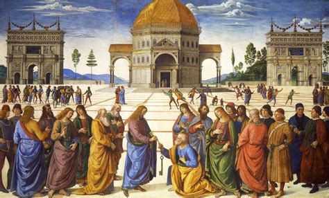 This Is A Famous Example Of The Use Of A Perspective Grid In Renaissance Art This Time Period