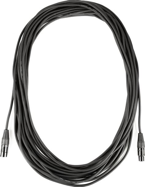 Lightmaxx Ultra Series 3 Pin Dmx Cable 20m Black Dmx Kabel