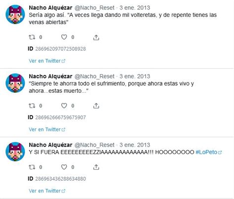 Nacho Alquézar on Twitter Esta persona no me representa