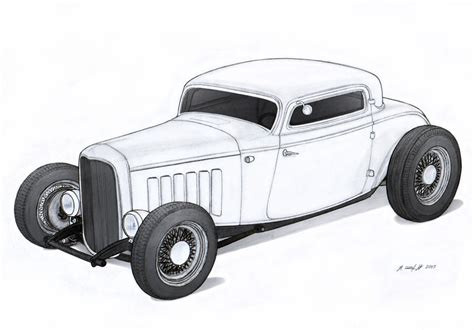 Https://tommynaija.com/draw/how To Draw A 32 Ford