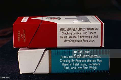 labels on cigarette packs give the surgeon general s warnings about news photo getty images