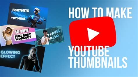 How To Make Youtube Thumbnails With Picsart Picsart Tutorial Make