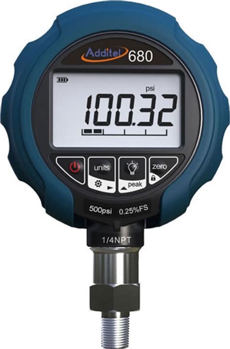 Additel Adt680 25 Gp500 Psi N Digital Pressure Gauge Tequipment