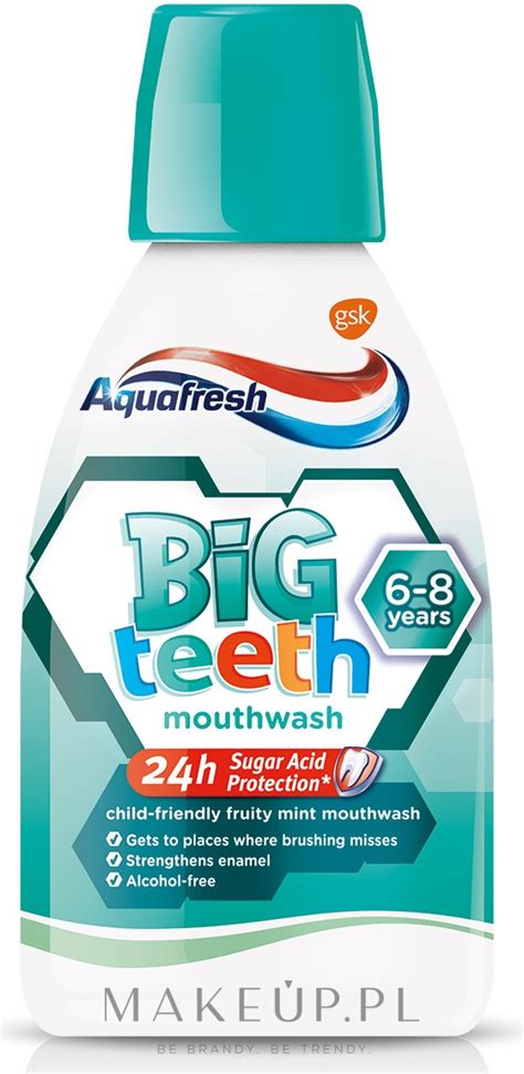Aquafresh Between Teeth Mouthwash Płyn Do Płukania Ust Dla Dzieci