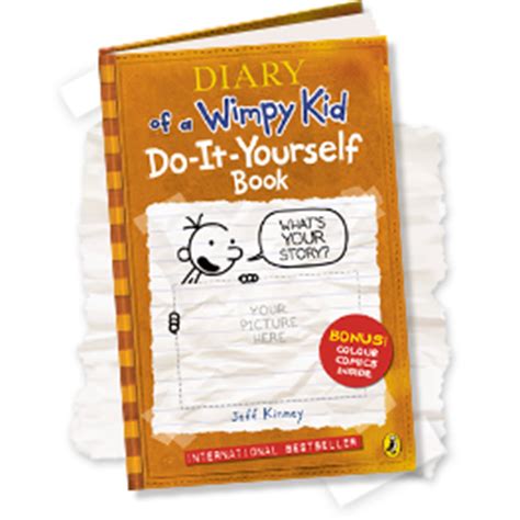 An activity section and a what's your story? section. Do-It-Yourself | Wimpy Kid Club
