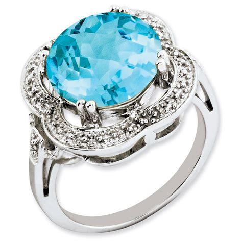 Light Swiss Blue Topaz Ring Sterling Silver Qr3200lsbt Homebello